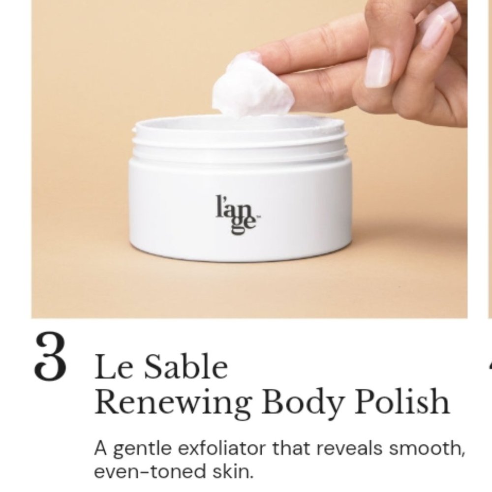 'L'ANGE' "LE SABLE" 'MIDSUMMER' RENEWING BODY POLISH - Picture 10 of 16